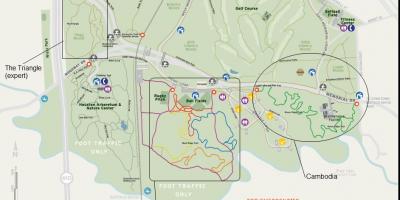 Karte Memorial park Houston