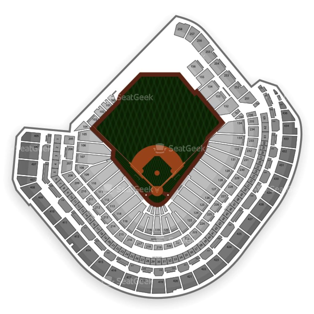 karte Minute Maid park sēdvietu