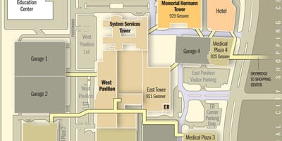 Memorial Hermann hospital karte